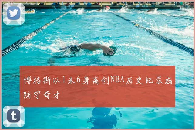 博格斯以1米6身高创NBA历史纪录成防守奇才